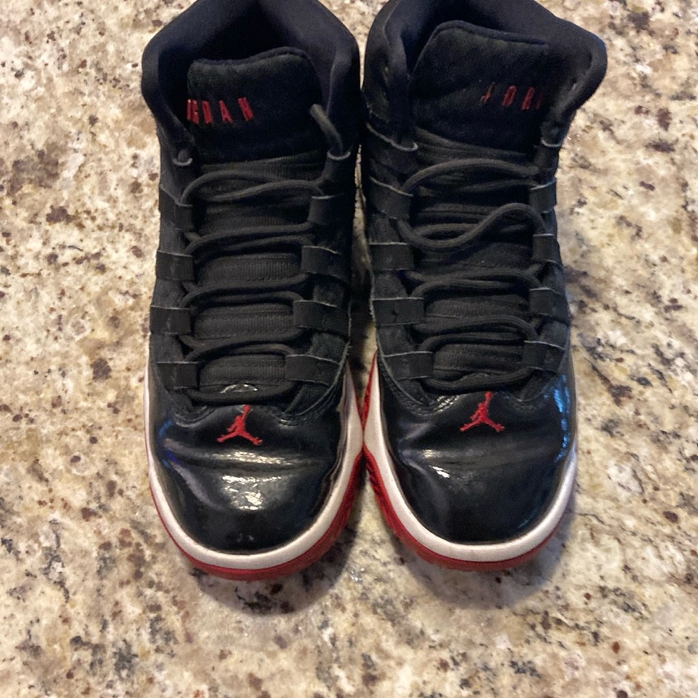 Boys size 4 Air Jordans